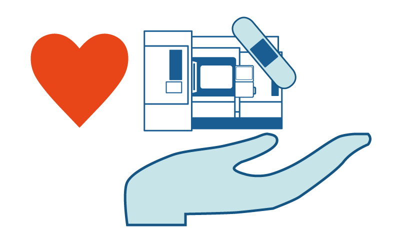 工作機械のサブスクリプションについて|事故の補償